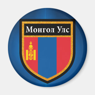 Mongolia Flag Magnet