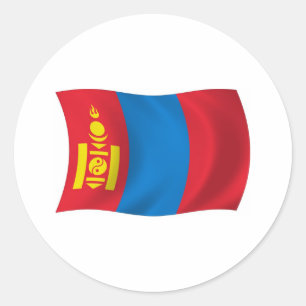 Mongolia Flag Sticker