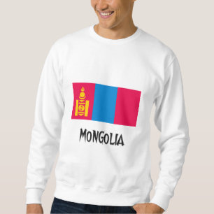 Mongolia Flag Sweatshirt