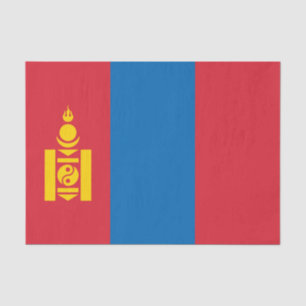 Mongolia Flag Tissue Paper