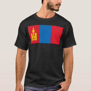 Mongolia Flag Ulaanbaatar Mongol T-Shirt