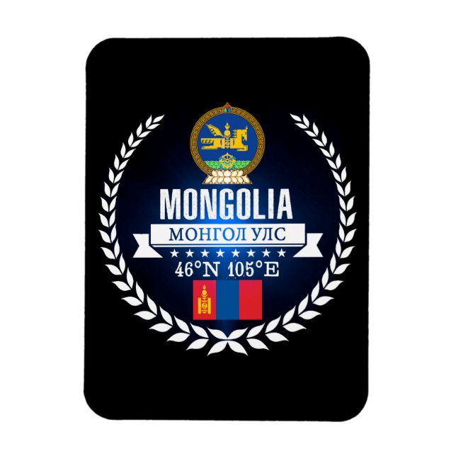 Mongolia Magnet (Vertical)