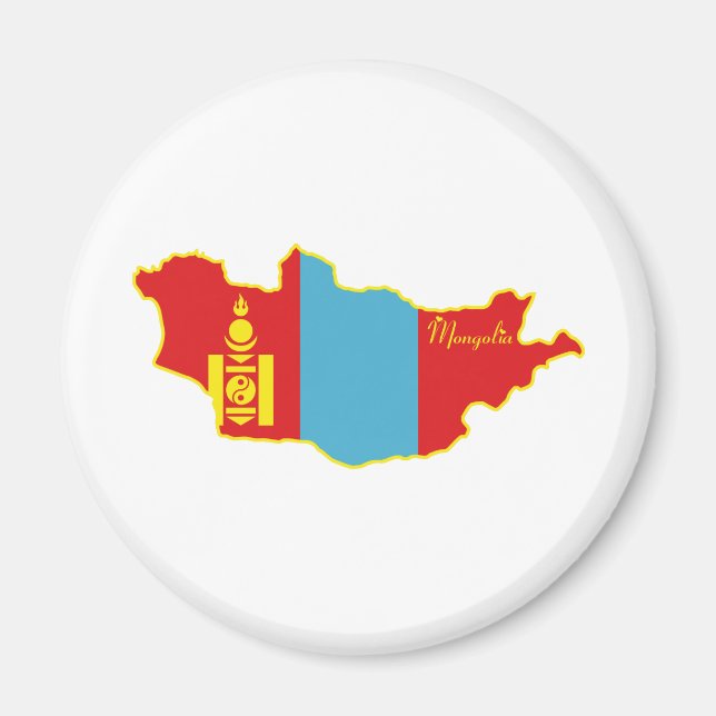 Mongolia Magnet (Front)