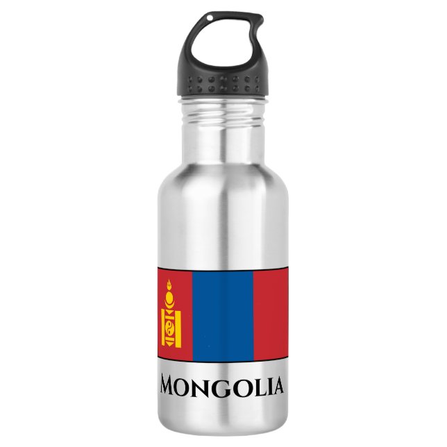Mongolia (Mongolian) Flag 532 Ml Water Bottle (Front)