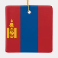 Mongolia (Mongolian) Flag 