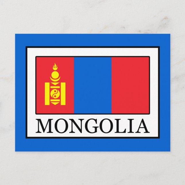 Mongolia Postcard (Front)