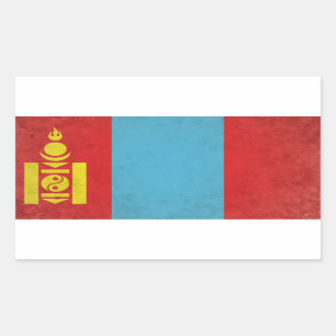 Mongolia Rectangular Sticker