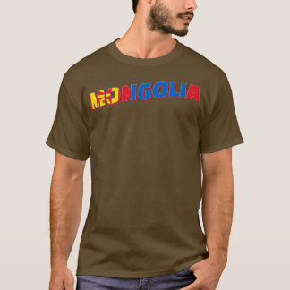Mongolia Vintage style retro souvenir 2 T-Shirt