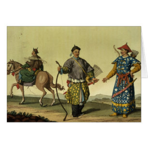 Mongolian Eight Flags soldiers from Ching's milita