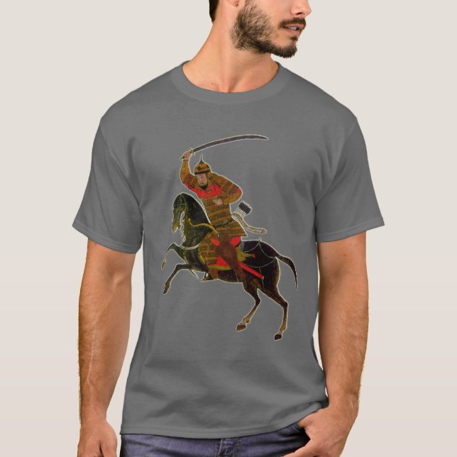 Mongolian rider T-Shirt (Front)