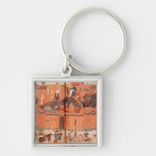 Mongols under the leadership of Hulagu Khan Key Ring