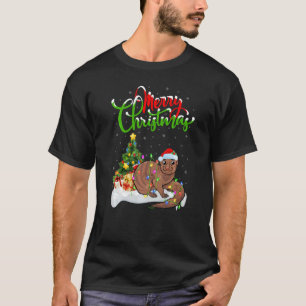 Mongoose  Xmas Decorations Santa Mongoose Christma T-Shirt