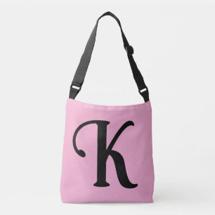 MONGRAM PINK CROSS BODY BAG CUSTOM TOTE