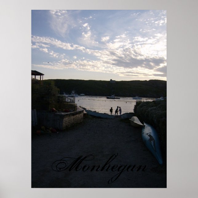 Monhegan: Summer in Maine. Poster (Front)