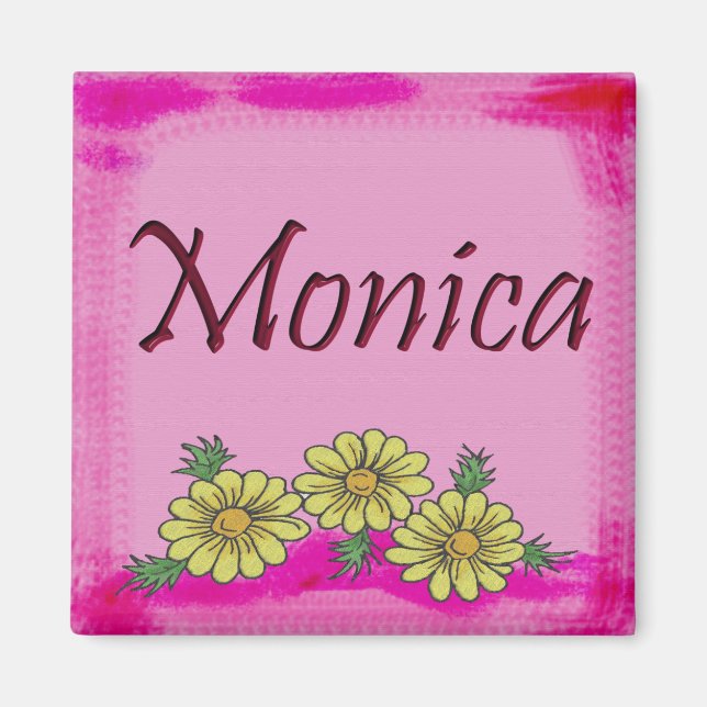 Monica Daisy Magnet (Front)