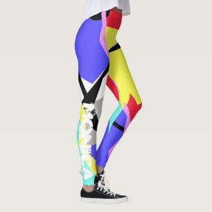 Monica Pastel Colours Positive Vibes Leggings