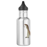 Monitor lizard cartoon illustration