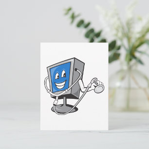 Monitor With A Stethoscope Invitations