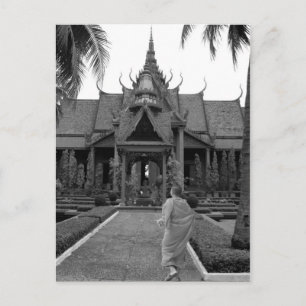 Monk at the Museum Postcard
