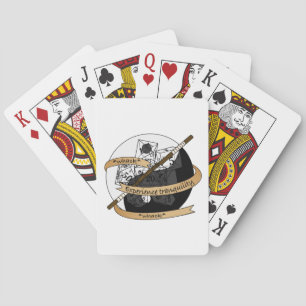 Monk Dice Design Playing Cards