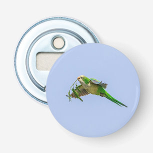 Monk Parakeet in the Rio Grande Valley Bottle Opener