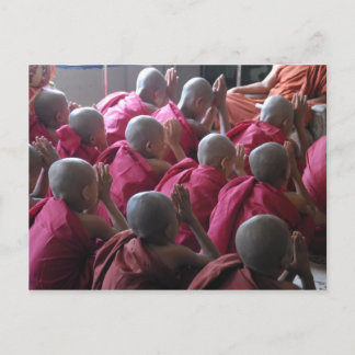 Monk Postcard
