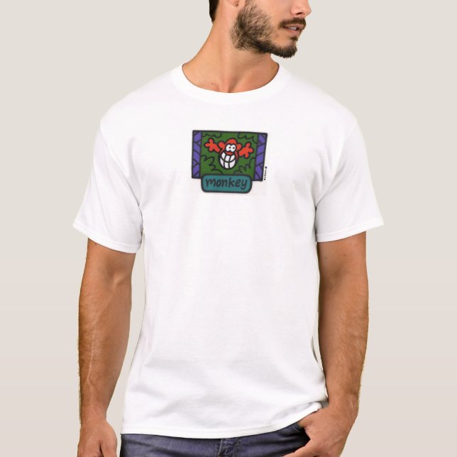 Monkey all smiles T-Shirt (Front)
