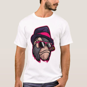 Monkey and Cap I-Shirt T-Shirt