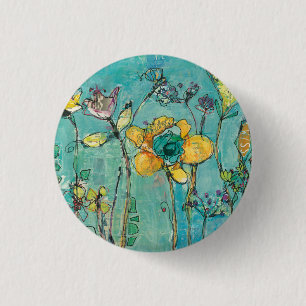 Monkey and Mummy 3 Cm Round Badge