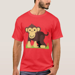 Monkey Animal Gift Zoo Animals Monkey Safari frien T-Shirt