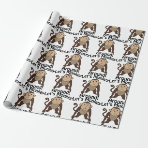 Monkey Around Wrapping Paper