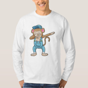 Monkey as Mechanic at Hip Hop Dance Dab T-Shirt
