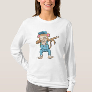 Monkey as Mechanic at Hip Hop Dance Dab T-Shirt