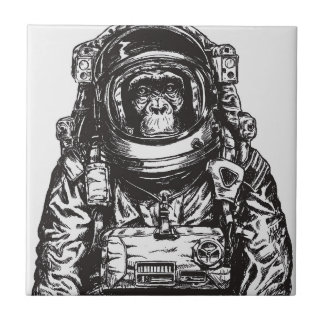 Monkey Astronaut Tile