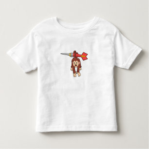 Monkey at Darts with Dart Toddler T-Shirt