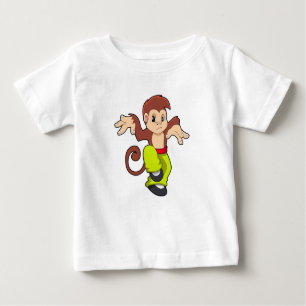 Monkey at Martial arts Kungfu Baby T-Shirt