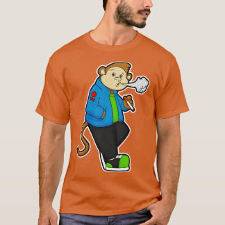 Monkey at Smoking a Cigarette T-Shirt