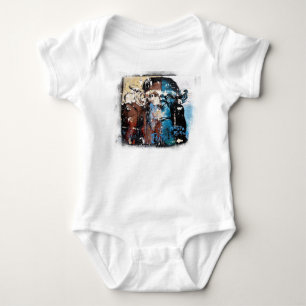 Monkey Baby Jersey Bodysuit, White Bodysuit