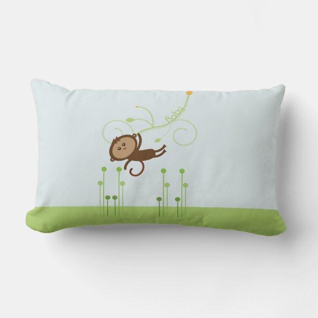 Monkey Baby Pillow (Front)