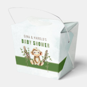 Monkey Baby Shower Favour Box