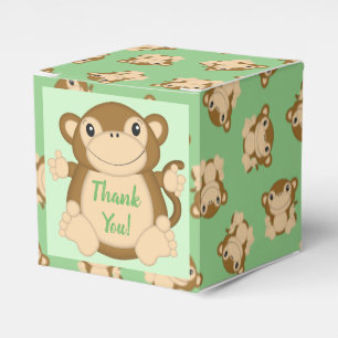 Monkey Baby Shower Jungle Favour Box