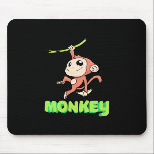 Monkey Banana Mouse Pad