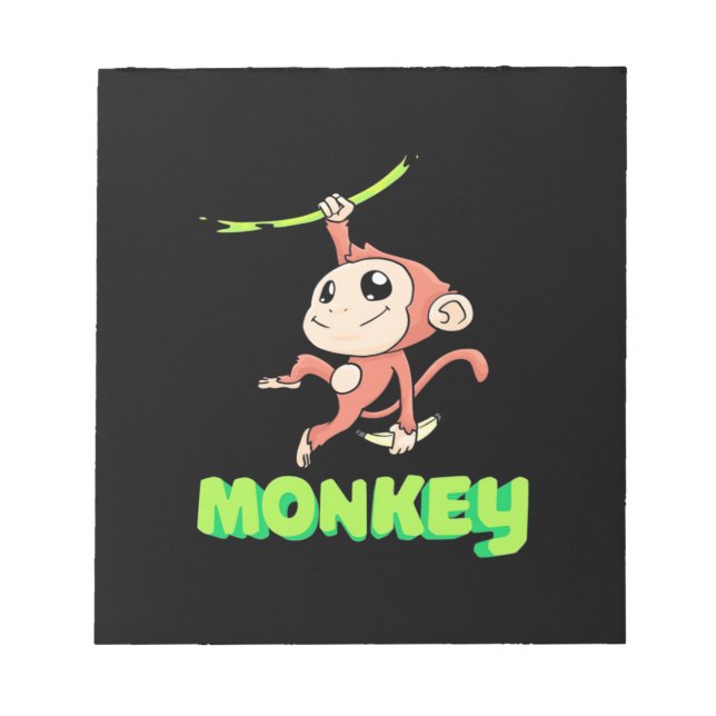 Monkey Banana Notepad (Front)