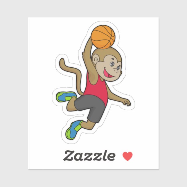 Monkey Basketball player Basketball (Sheet)