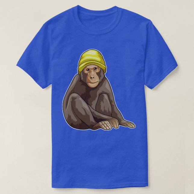 Monkey Beanie T-Shirt (Design Front)