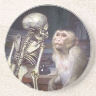 Monkey Before Skeleton Coaster