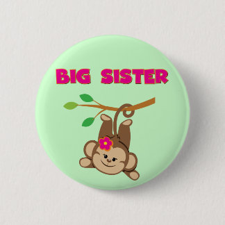 Monkey Big Sister 6 Cm Round Badge
