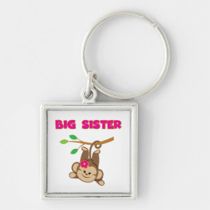 Monkey Big Sister Key Ring