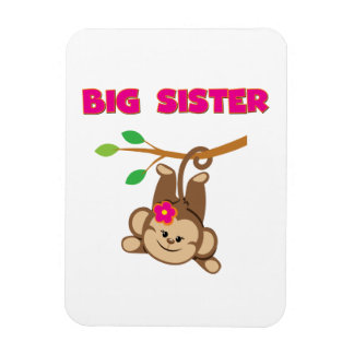 Monkey Big Sister Magnet
