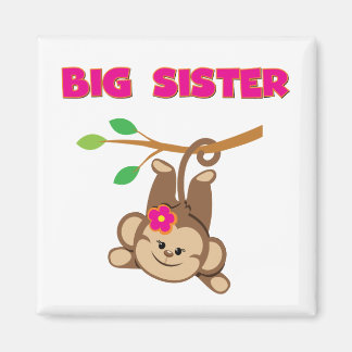 Monkey Big Sister Magnet